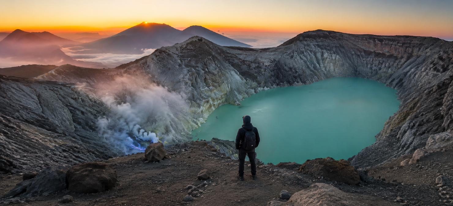 Privat Trip Kawah Ijen | Pendakian Blue Fire & Sunrise